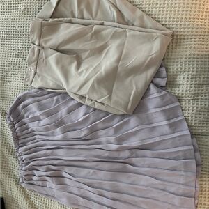 Nine West Green Wide Leg Slacks